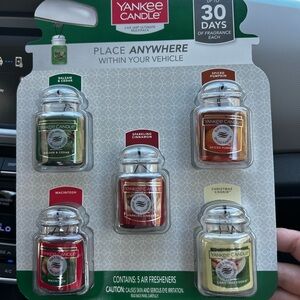 Yankee Candle Multi-Color Car Jar Ultimate 5-Pack